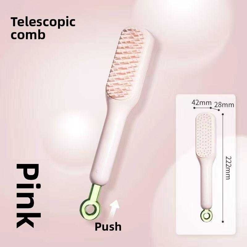 Scalp Cleaning Hair Comb, Detangling Brush for Wet/Dry Hair, Anti-Static, Massage, Portable for Home and Travel
