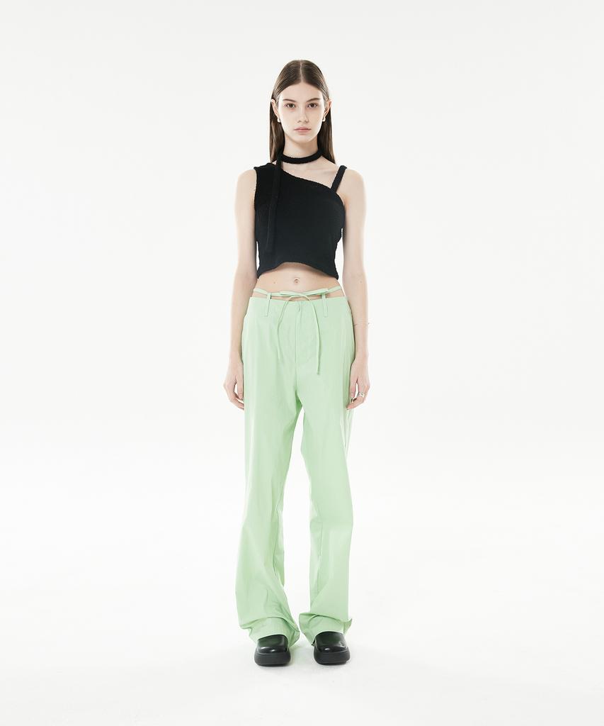 LARTIGENT Lls Ribbon Pants (Light Green)