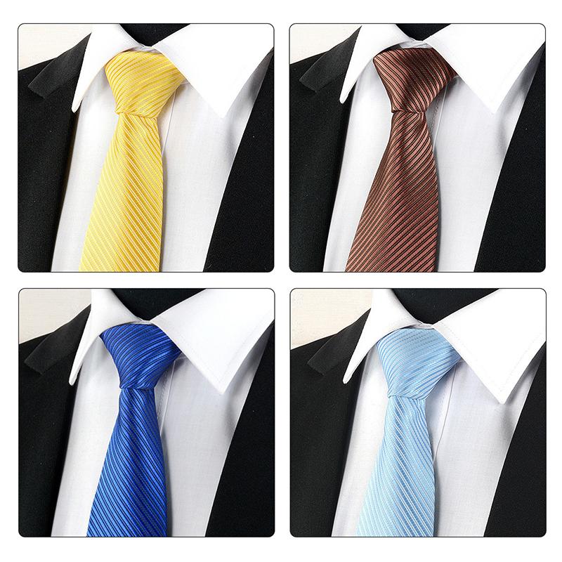 8Cm Classic Striped Neck Ties Stripe Necktie For Business Wedding Tie Casual Suits Tie Accessories Gift