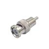 BNC Male To RCA Male Video Converter Q9 BNC To Lotus Male Adapter