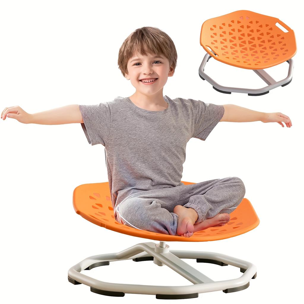 Kids Sensory Integration Training Equipment Children Balance Training Outdoor Toys New Design Swivel Seat Round Rotating Dish