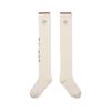 MALBON GOLF Bucket Point Jacquard Over-The-Knee Socks Ivory (Woman)
