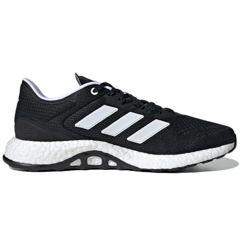 Adidas PureBoost Q2 Cozy Breathable 'Black White' Sneakers GX4705
