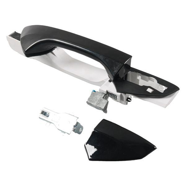 

4-Color Car Exterior Door Handle for Honda Accord - Black, Plastic & Zinc Alloy. None