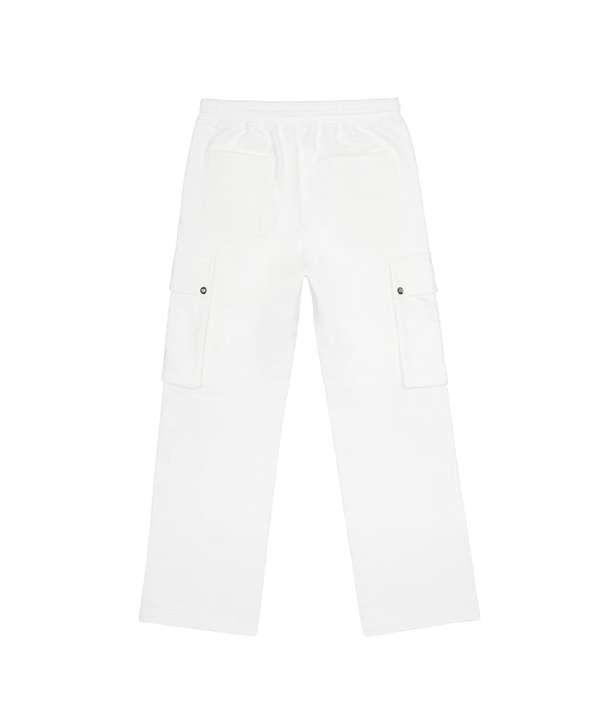 WARDOG Cargo Jersey Pants White
