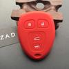 ZAD Silicone rubber car key cover case shell For GMC Yukon for Buick Enclave Saturn Chevy Tahoe Traverse Suburban 4 buttons key