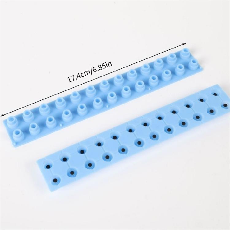Precisions Engineered Silicone Conductive Strips Piano Key Contact Pad for Electronic Keyboard Key Repair CT588 CT870