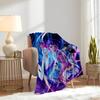 K-POP Anime Girls Group  Four Seasons Soft Warm Blanket  All-Season Thick Knit Polyester Bedspread for Bed, Camping, Travel  Perfect Gift