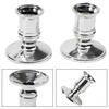 Candle Holders Candle Base Candlestick Plastic Silver-Plated