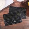 English 120 Keys Matte Standard Waterproof Keyboard Stickers Letter Alphabet