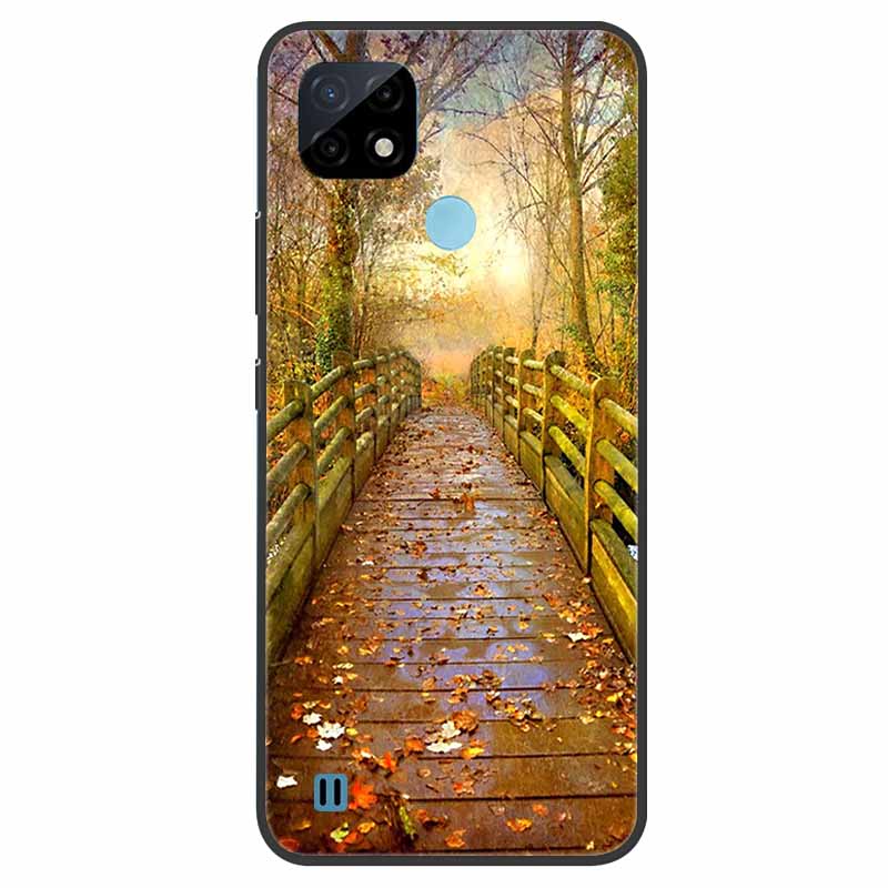 

Для Realme C21 чехол противоударный мягкий силиконовый чехол из ТПУ для Realme C31 C21Y C25S C25 чехлы для телефонов Realme C21 C31 милый мультфильм for Realme C21