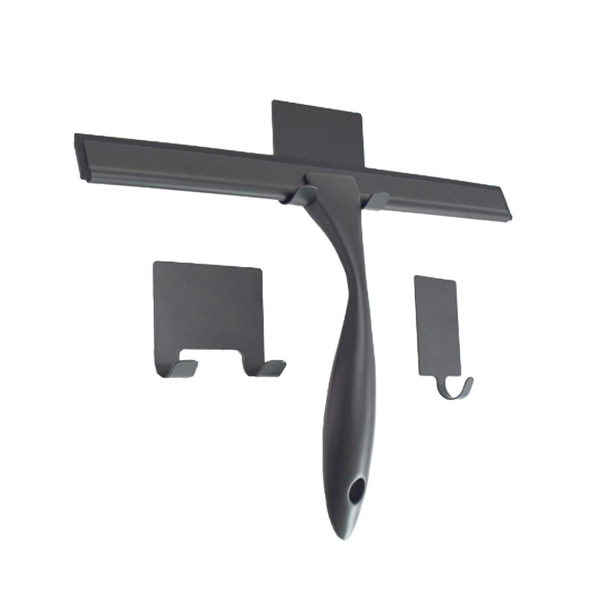 

рычаг водосгона из нержавеющей стали 25 см с крючком для хранения стильный (черный) [использовал] чёрный