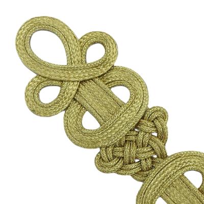 Boutons brandebourgs nœud chinois à coudre Fermetures pour Cheongsam traditionnel Écharpe Cardigan Pull Costume Vêtement