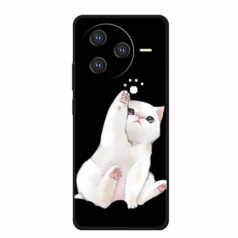 Back Cover For Xiaomi Poco F7 Pro Case F7Pro Funda Black Silicone Soft TPU Coque For Poco F7 Ultra Redmi K80 Pro Case Cartoon