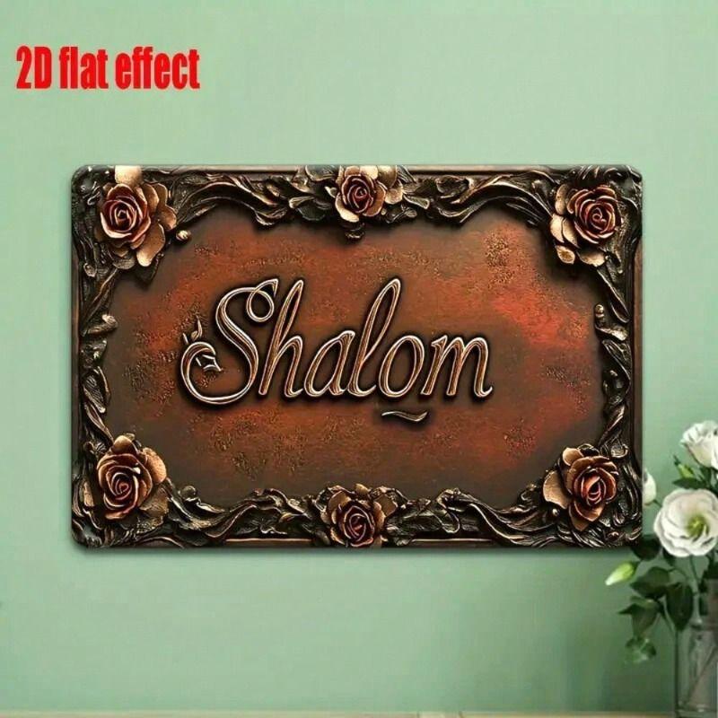 Sortierte Metallwandpaneele für Café, Garage, Bauernhofdekor