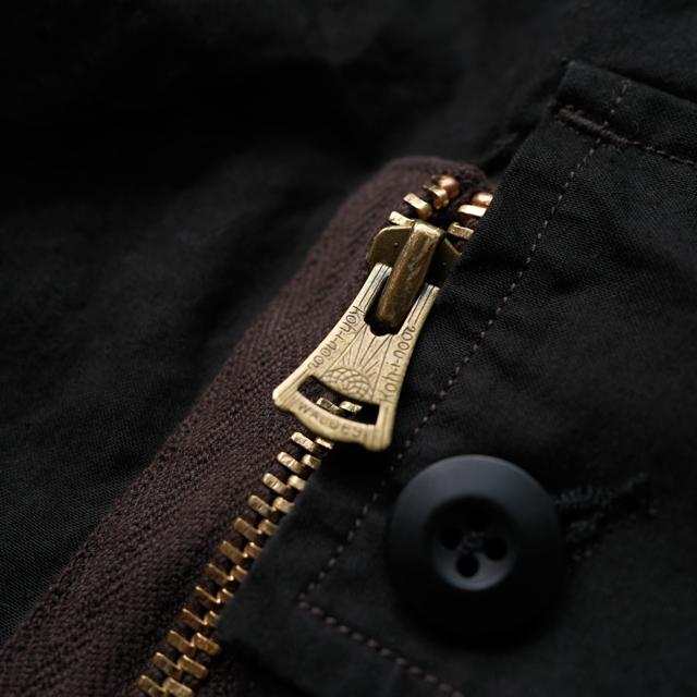 BONRROW C/Hemp Zip Pants
