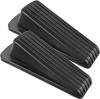 Door Stoppers for Bottom of Door On Floor, Premium Rubber Door Stopper Wedge, Floor Sturdy Stackable Door Stops for Carpet Heavy Duty Door, Door Gaps
