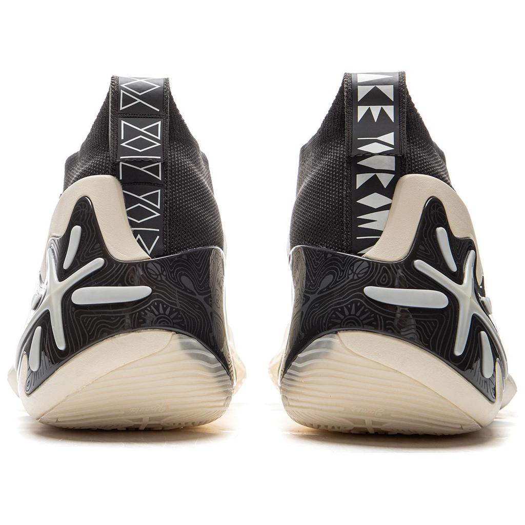 Li Ning WOW11 Cushioning Slip Resistant Abrasion Resistant Lightweight Rebound Mid Top Basketball Shoes Men's ABAU049-6