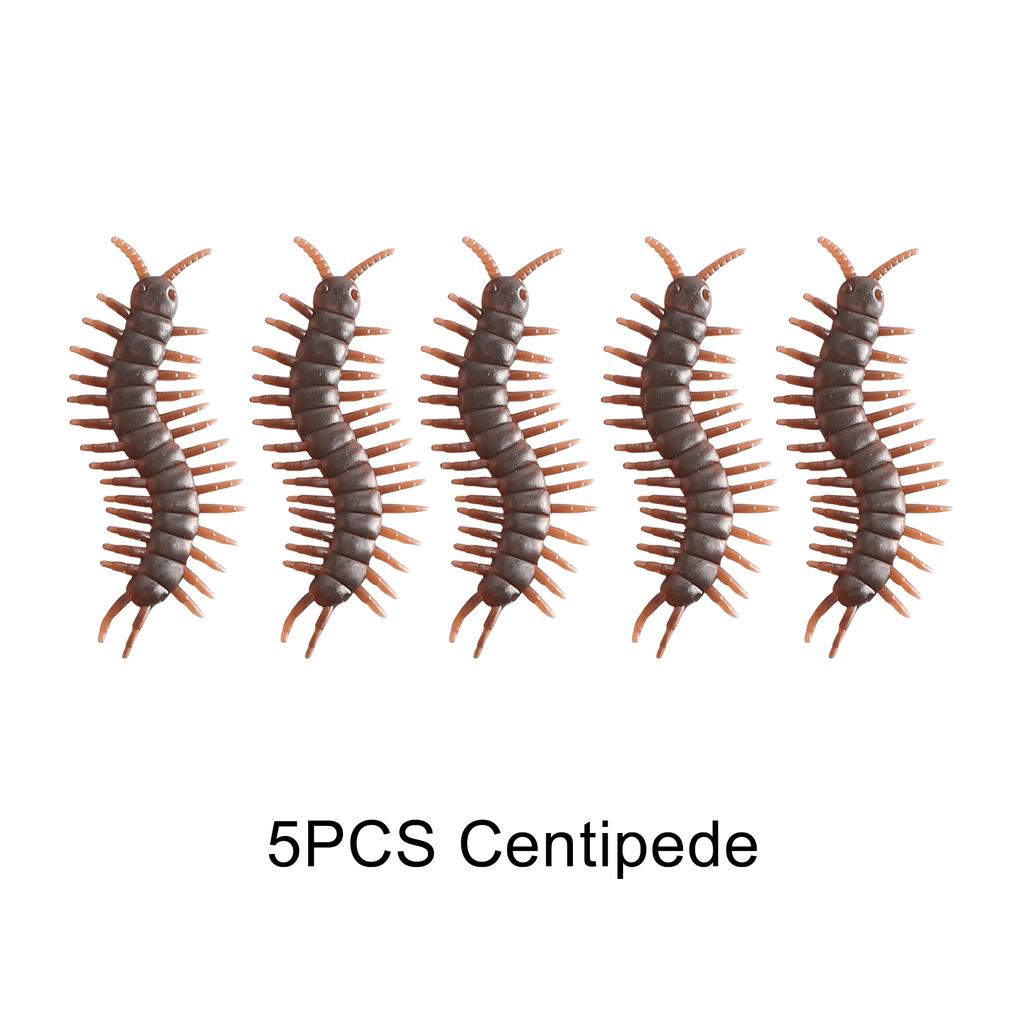 5PCS Insect Ornaments Halloween Simulated Bug Decoration Cockroach Spider Centipede Scorpion Home Horror House DIY Materials ZYF