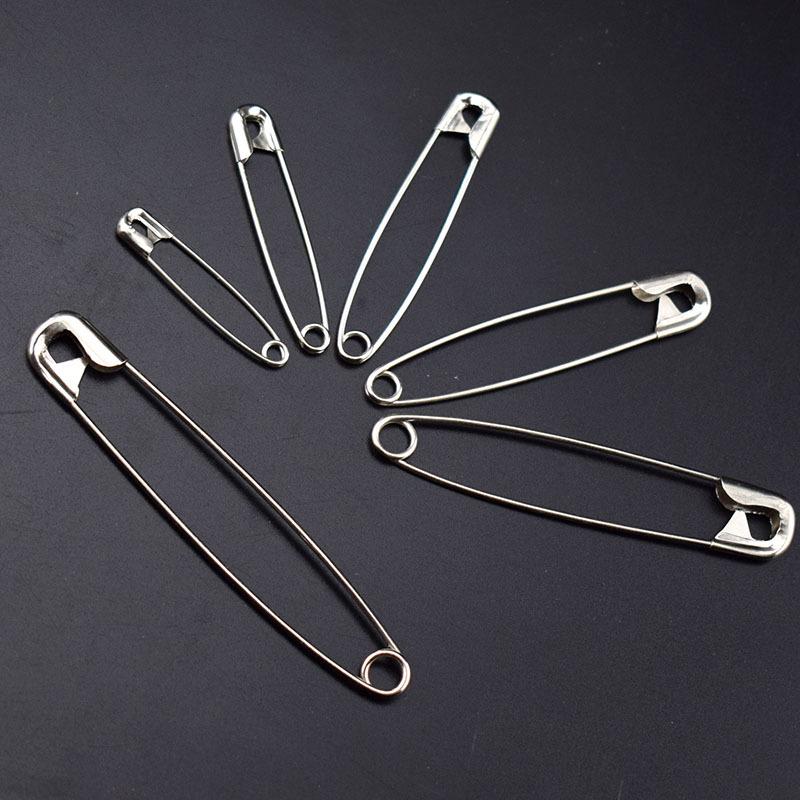 Large Old-Fashioned Safety Pins for Clothes and Tags