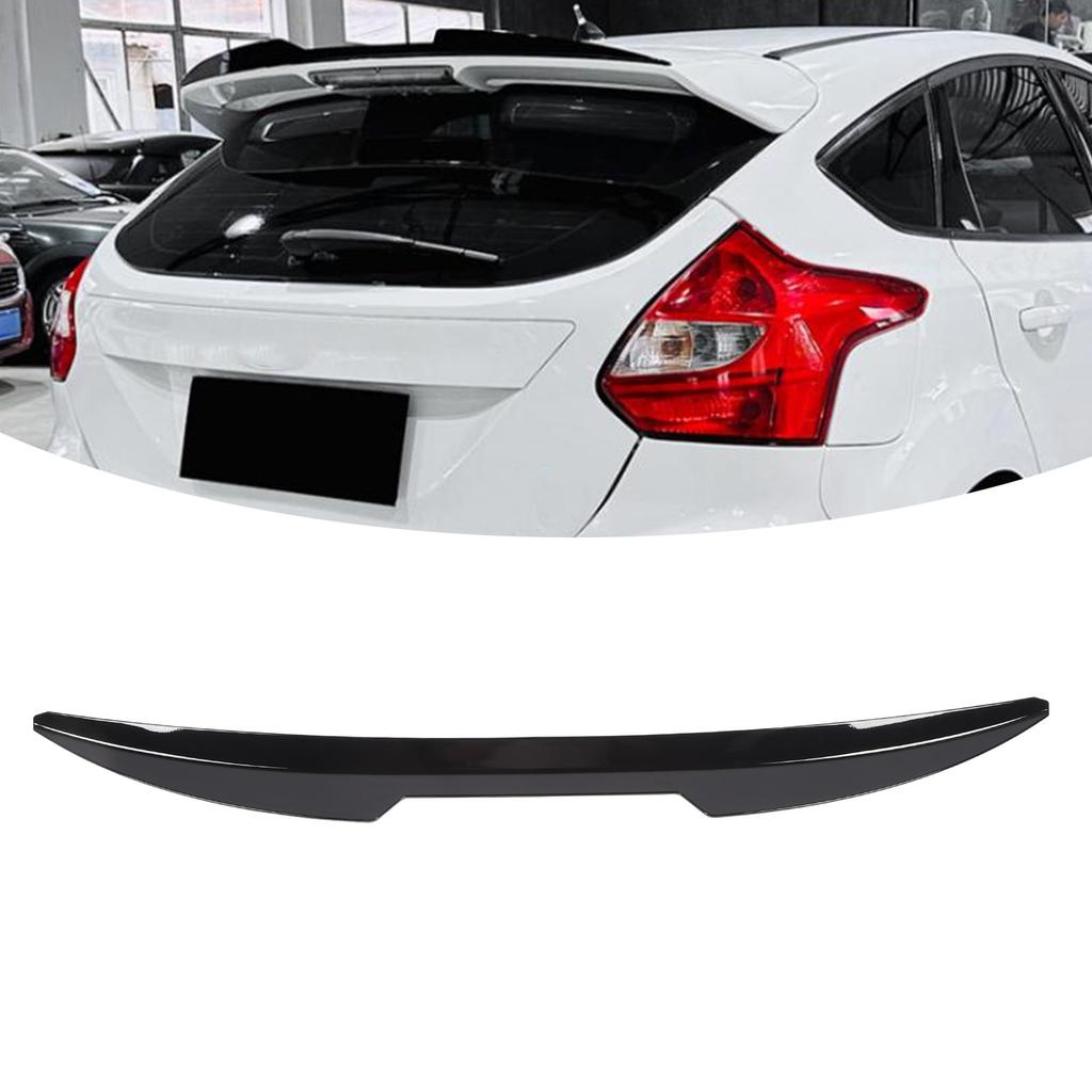 Rear Spoiler Wing Stylish Rugged Wear Resistant Rear Roof Lip Spoiler For MK3 ST