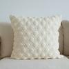 Geometric Patterns Pillowcase Cream White Embroidery Cushion Cover Living Room Sofa Throw Pillow Covers Home Decoration