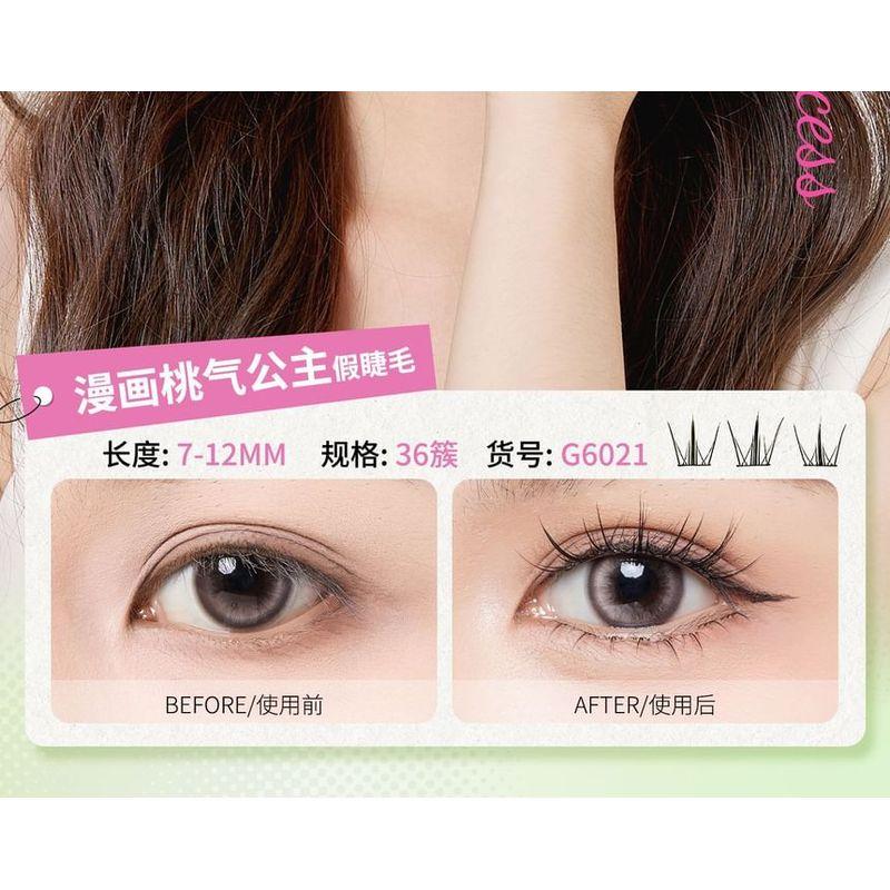 LuxeFlutter - Glue-free False Eyelashes Clusters (Various Designs)