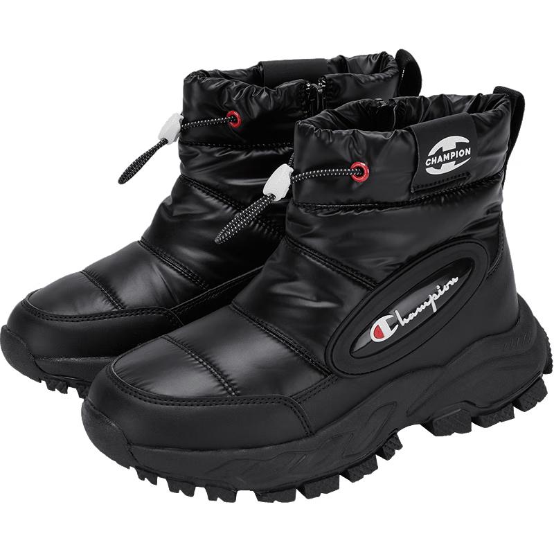 Champion Unisex Kids Plush Lined Snow Boots 33