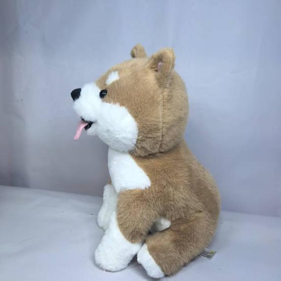 Peluche Cane Shiba Giocattolo Morbido di Peluche Cane Shiba Carino Peluche Coccoloso Regalo per Bambini Amanti dei Cani Decorazione per Camera da Letto