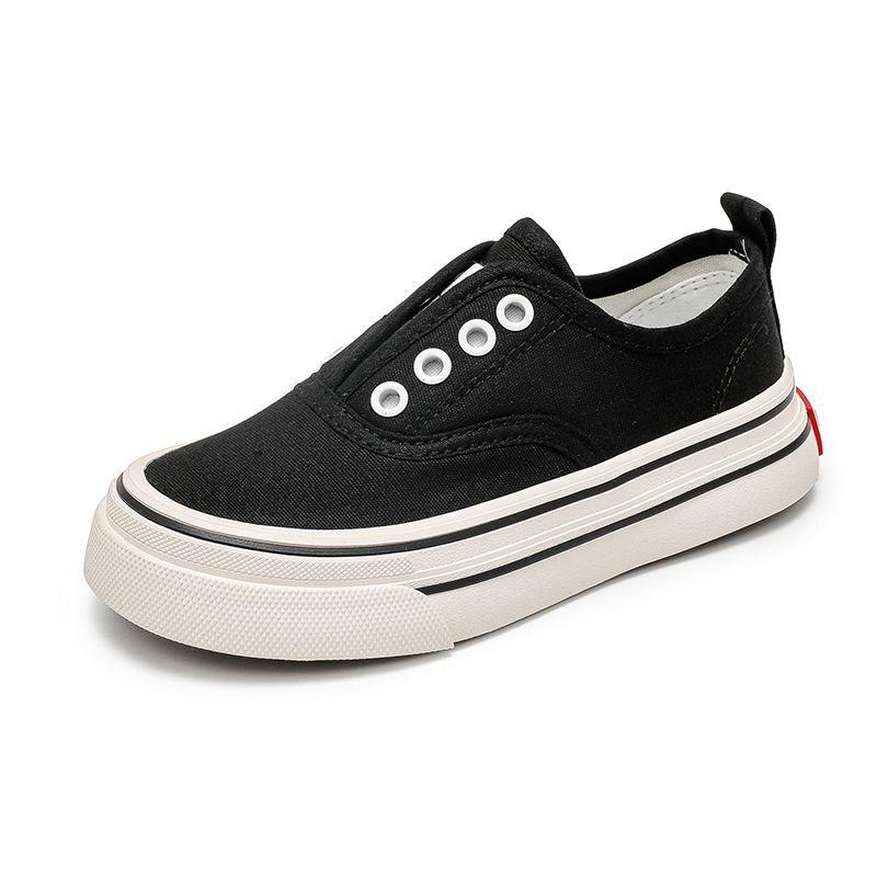 Classmate children's canvas shoes women's spring and autumn new one-pedal boys' shoes soft-soled casual shoes