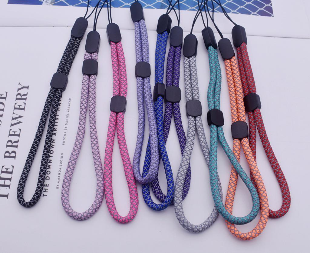 Verstellbares reflektierendes Polyester-Lanyard: Vielseitiges Handgelenkband für Handy, Kamera, USB-Stick und Wasserflasche
