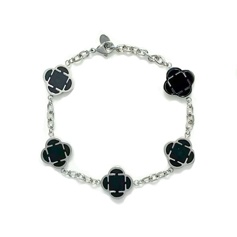 2026 Four-leaf Clover Five-flower Bracelet, Women s High-end Simple Bracelet 20CM