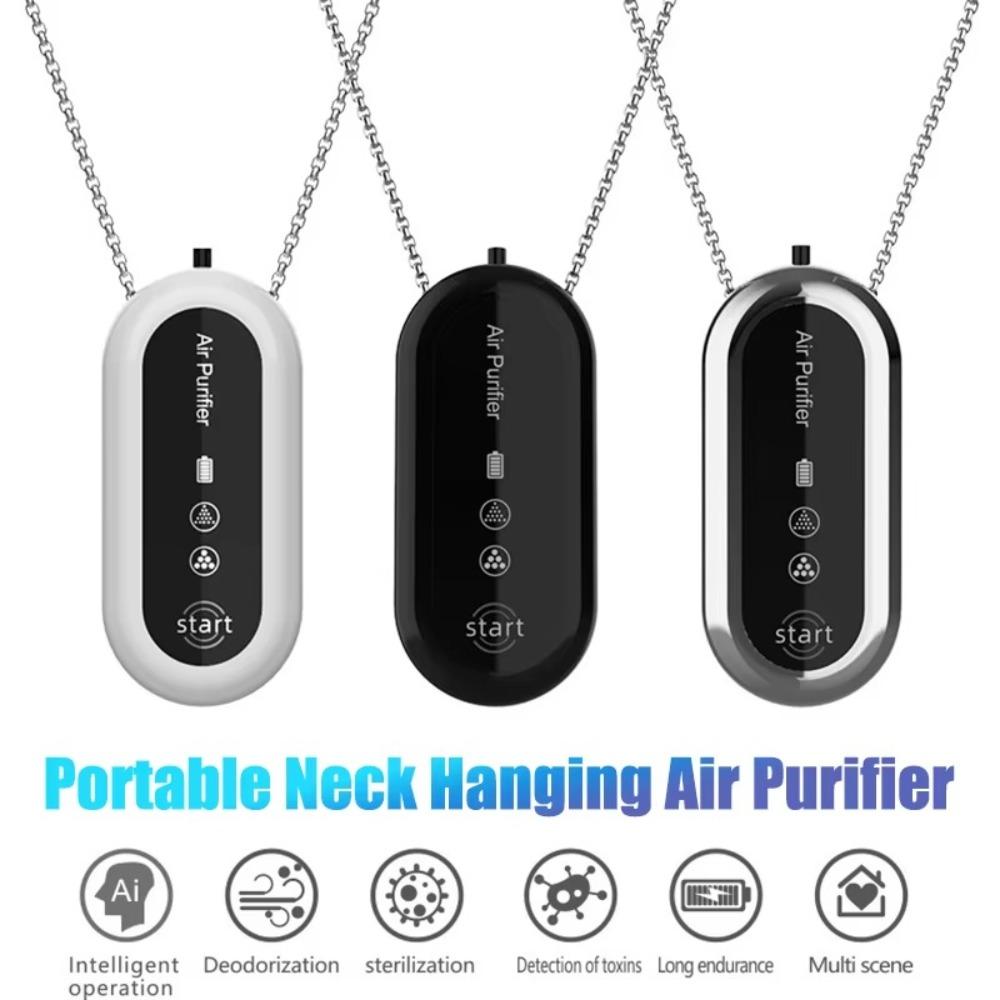 Heating Cooling Air Freshener Hanging Negative Ions Purify Air Machine Portable Air Purifier