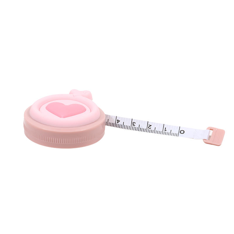 Soft Tape Measure Leather Cartoon Mini Double Scales Rulers Retractable Portable Home Craft Measurements Measuring Tape for Body Fabric Sewing Tailor