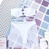 2021 Women's Solid Color Sexy Bandage Ruched Three-Piece Bikini Swimsuit
