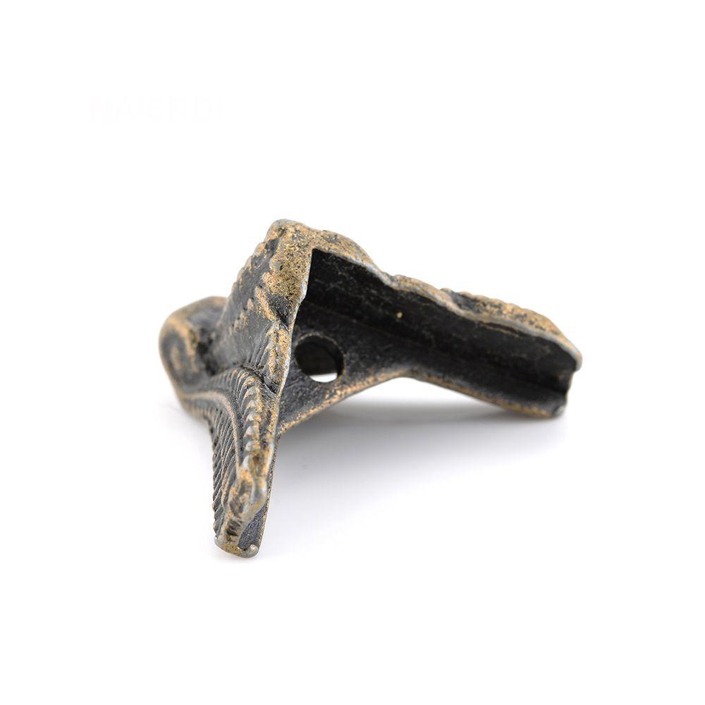 Antique Protector Box DIY Feet Leg Furniture Part Hardware Corner Bracket