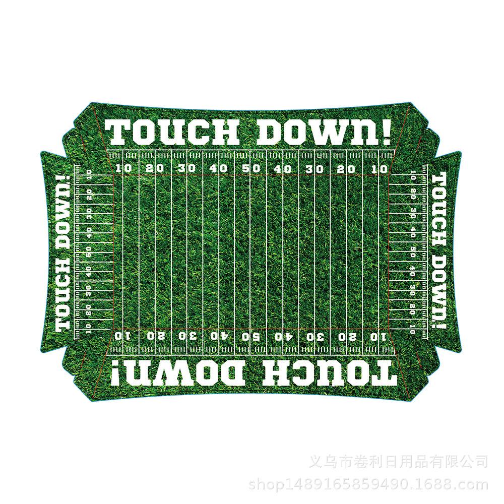 Super Bowl Ball Przybory Imprezowe Piłka Nożna Koszykówka Baseball Impreza Piłkarska Dekoracyjne Sztućce Pudełko na Chipsy