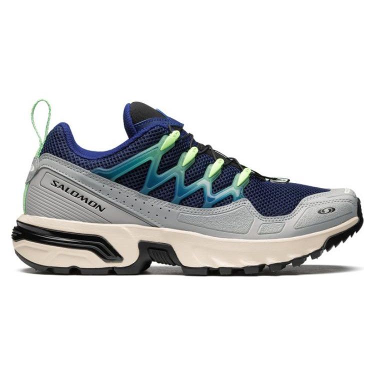 SALOMON Acs + Og Comfortable Non-Slip Durable Low-Top Lifestyle Shoes Unisex Shoes Gray Blue 472872