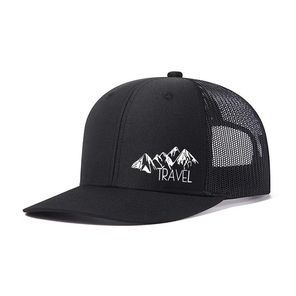 Adult Baseball Cap With Mesh Panels And Sun Protection For Casual Wear
