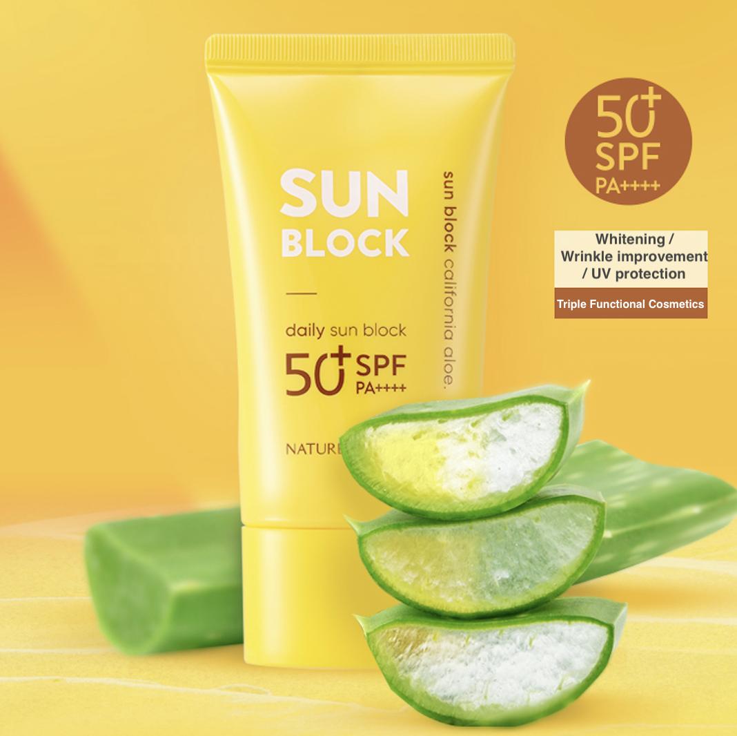 

Nature Republic California Aloe Daily Солнцезащитный крем 57мл