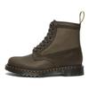 Dr. Martens 1460 Bottines courtes à lacets à bout rond en cuir à panneaux Unisexe Bottes Grises 26912481