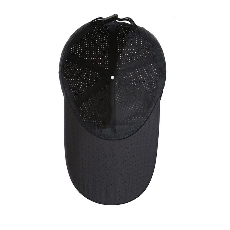 Fashion Thin Quick-Drying Sun Cap Unisex Running Cap Breathable Cap Peaked Cap Extended Brim Baseball Cap