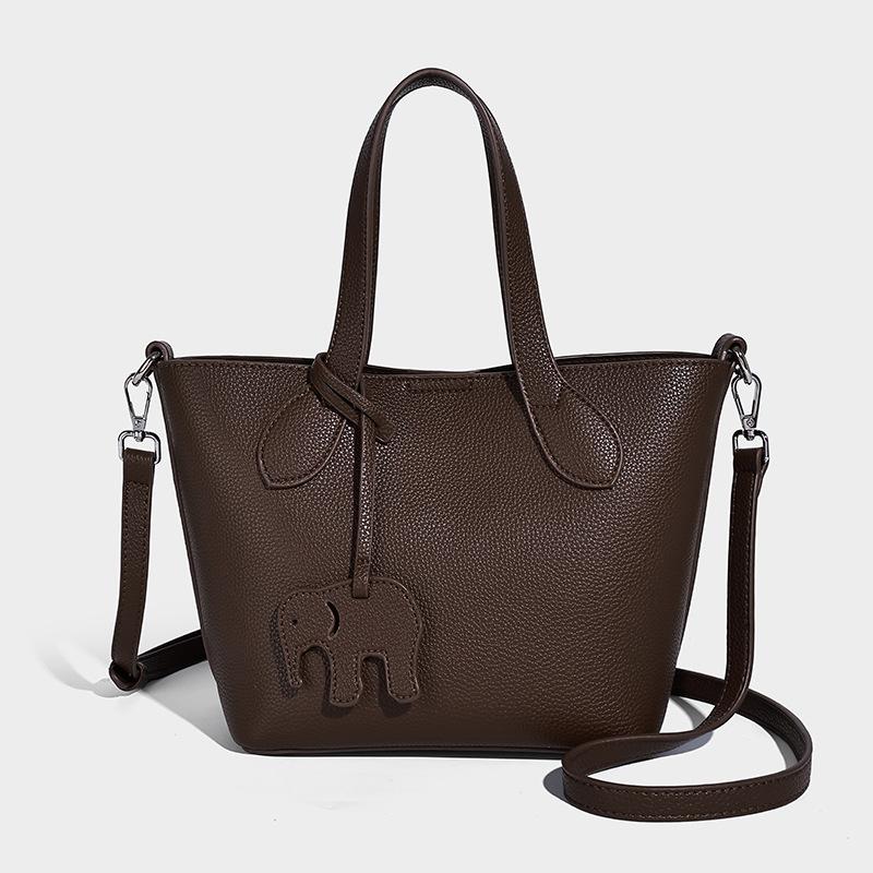 

New Niche Design Women s Bucket Bag 2025 New Fashion Tote Bag Single Shoulder Crossbody Fashion Handbag кофейный