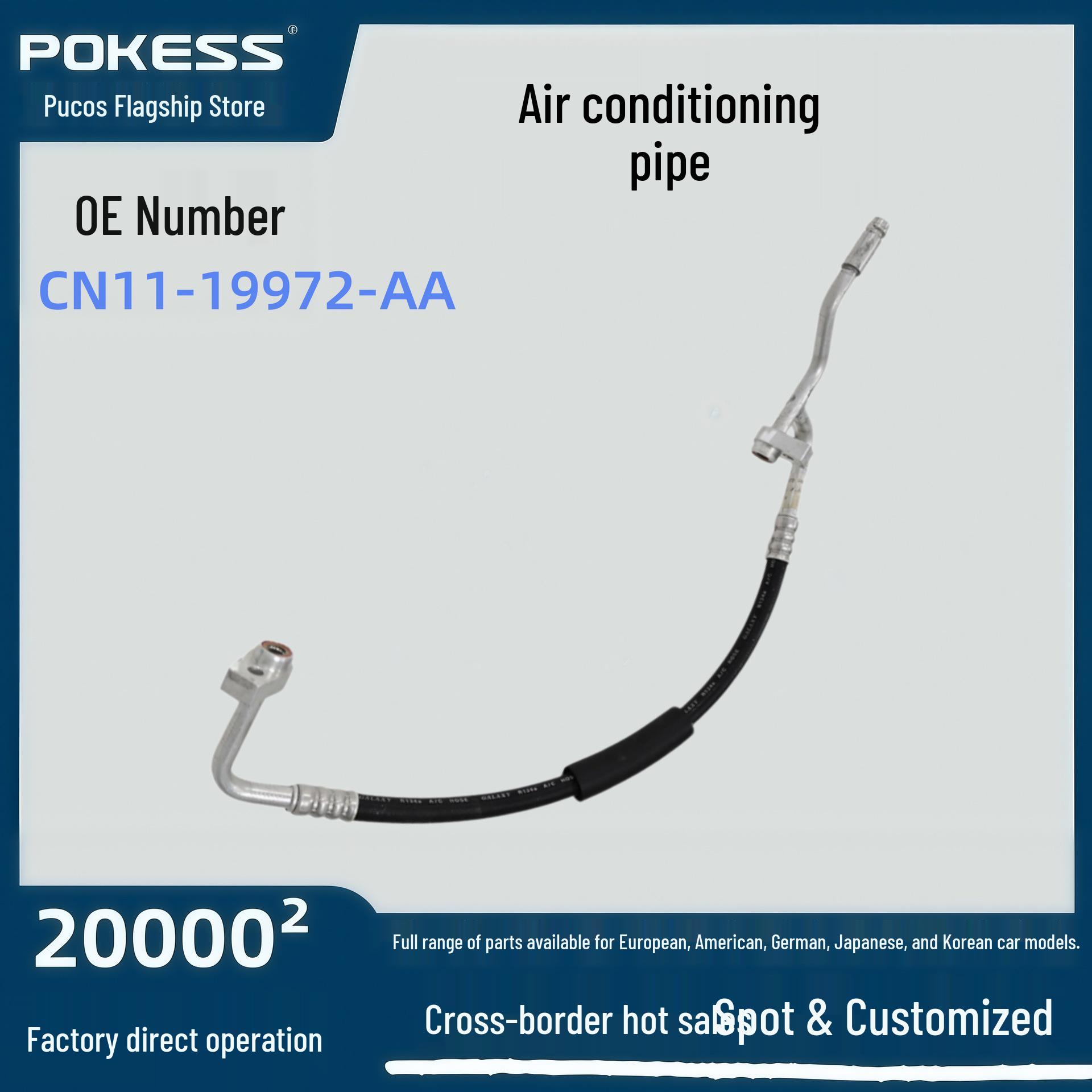 

Auto Parts CN11-19972-AA: Compatible Ford EcoSport AC & Refrigerant Hose Poke S/Pu Ke Si