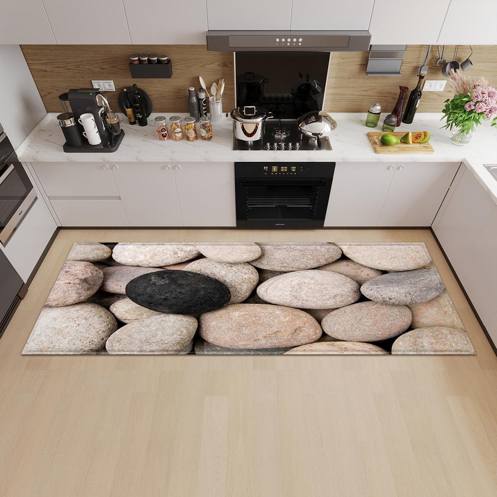 Kitchen Mat Entrance Door Mat Living Room Bedroom Long Carpet Corridor Non-slip Floor Children's Carpet