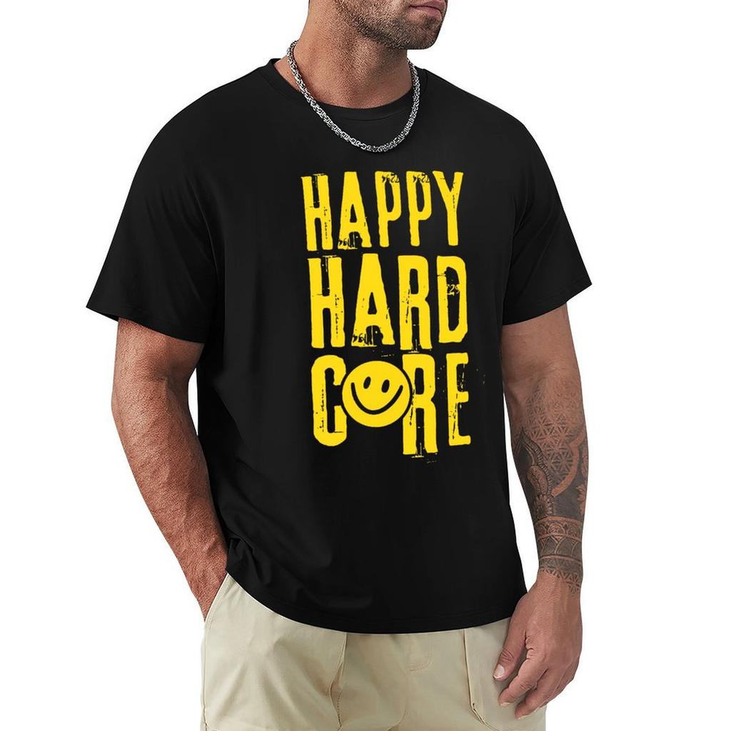 Rave Music Happy Hardcore Smiley Face Yellow T-Shirt