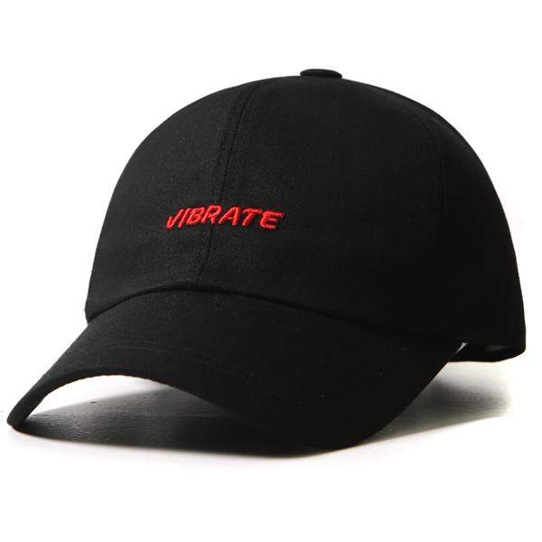 VIBRATE 3D Basic Ball Cap (Red&Black)