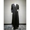 New Middle East Dubai Loose Jacquard Texture Cardigan Robe Dress Jacquard Cardigan Robe