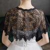 Hollow Out Lace Cover Up Tops Retro Fake Collar Fashion Lace Shawl Poncho  Shoulder Decoration