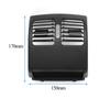 Car Rear AC Vent Grille Air Conditioning Outlet Panel Cover For Mercedes Benz E COUPE W207 C Class W204 C180 C200 C220 2007-2013